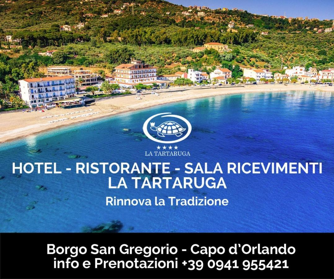 Hotel Ristorante La Tartaruga Капо-д'Орландо Экстерьер фото